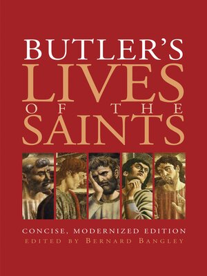 cover image of Butler's Lives of the Saints